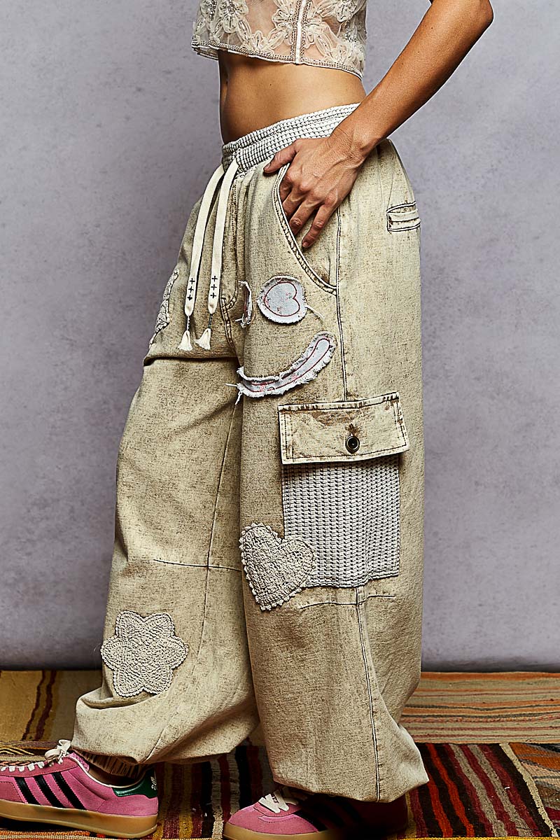 POL Peace Smile Jogger Pants