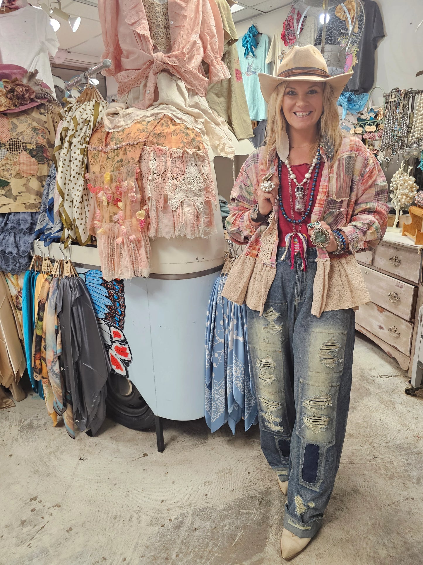 A Rare Bird Liberty Belle Shacket