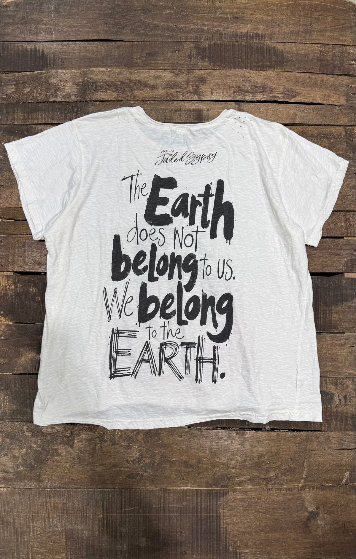 Jaded Gypsy Weathered and Worn Tee - Prairie View