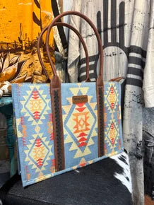 Wrangler Tote Blue