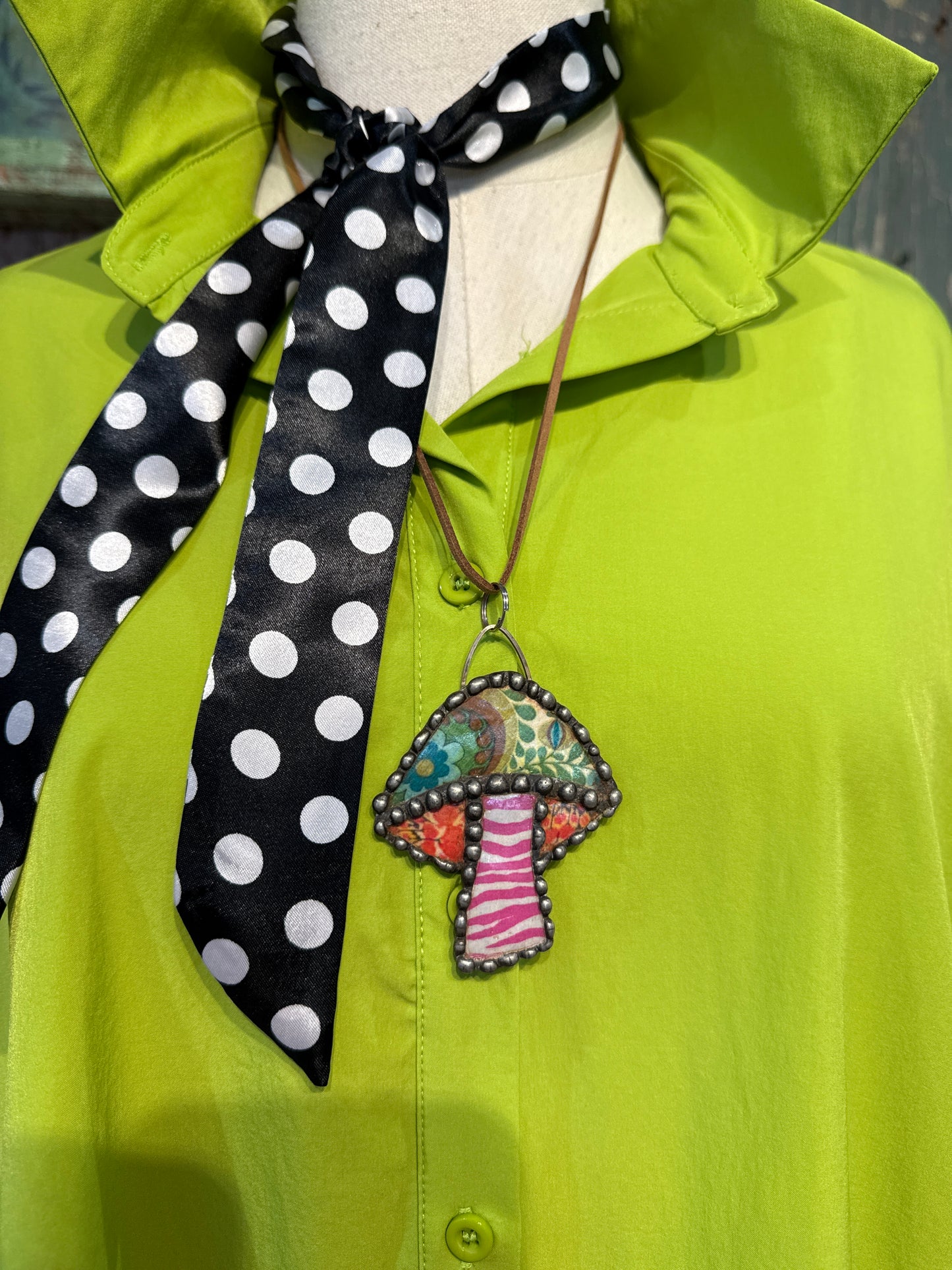 Mushroom Pendant