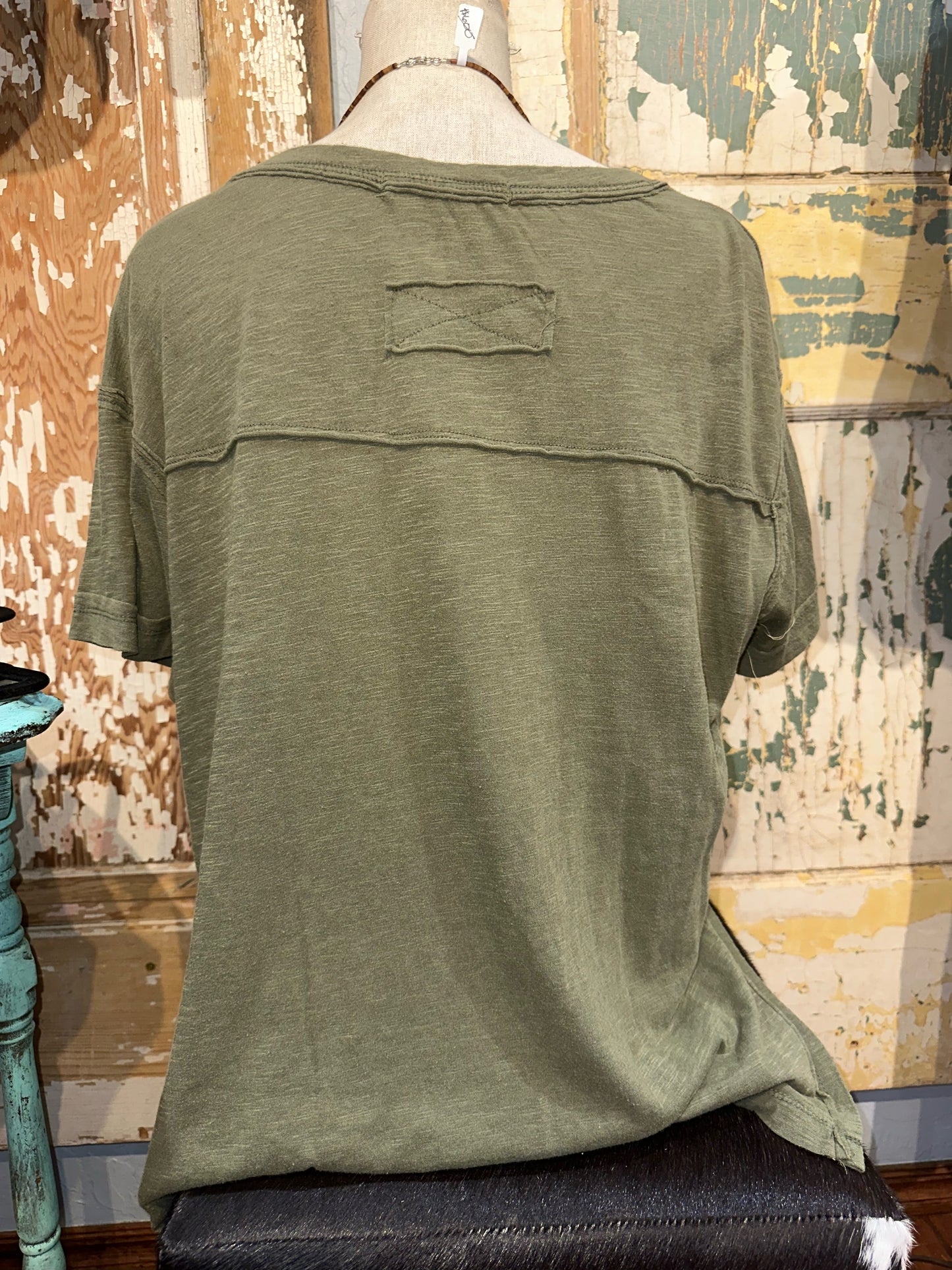 Olive Layering Tee