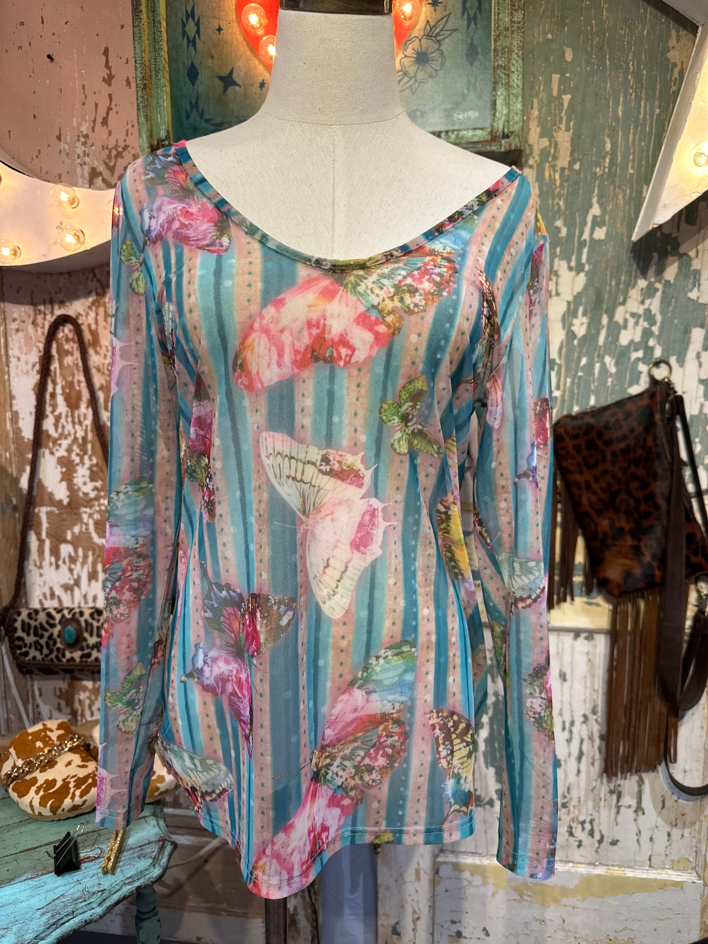 Rare Bird Butterfly Mesh