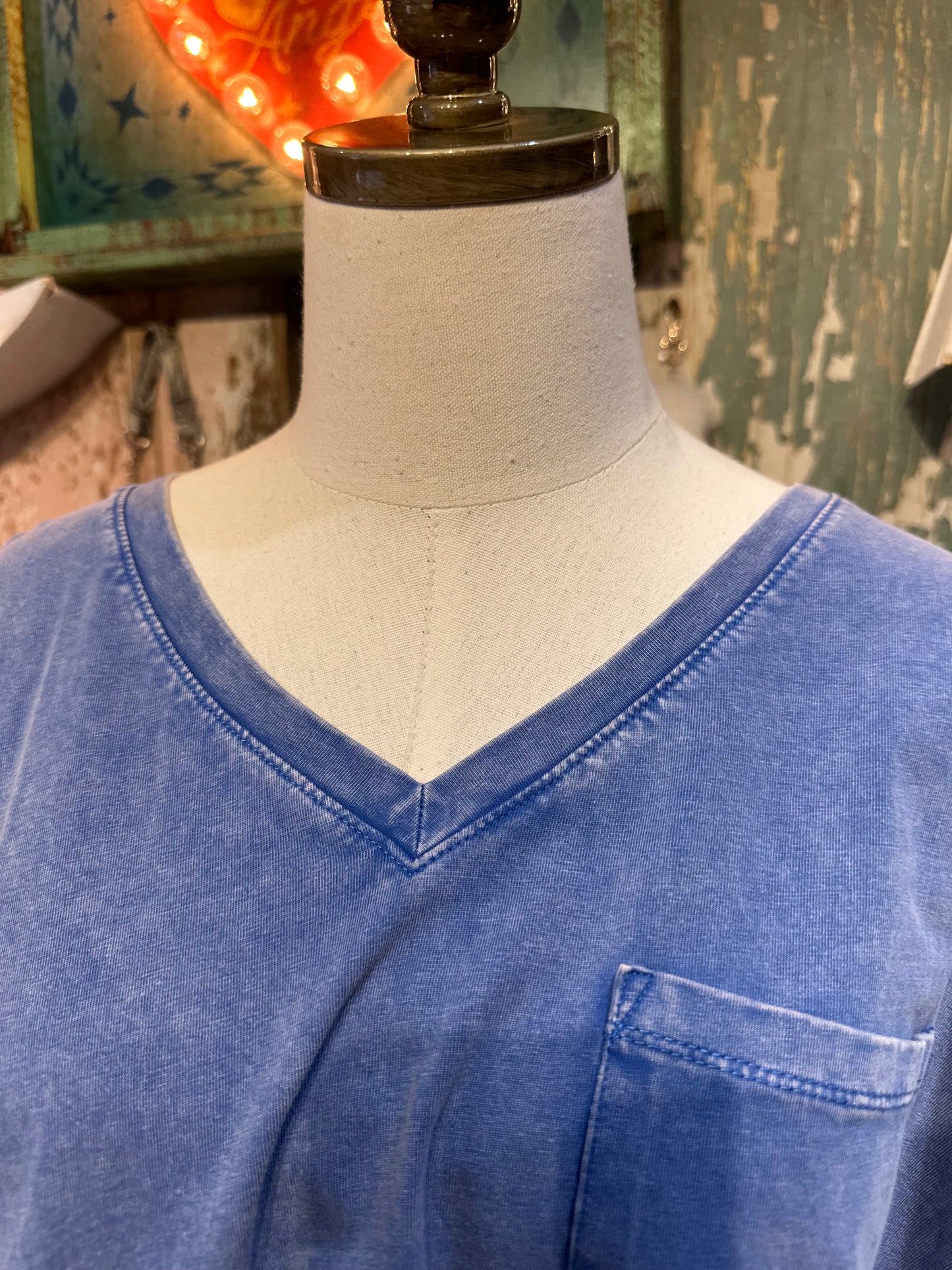 Blue Layering Tee