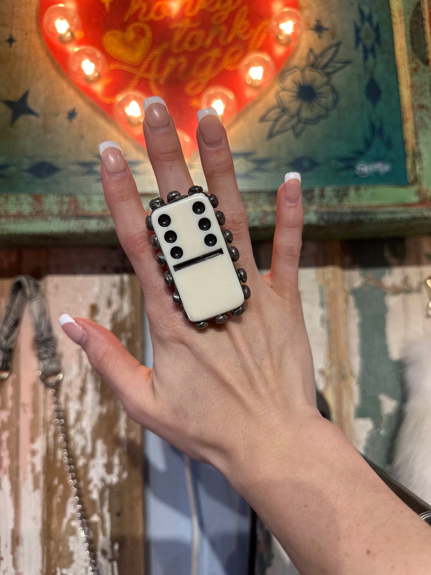 Domino Adjustable Ring