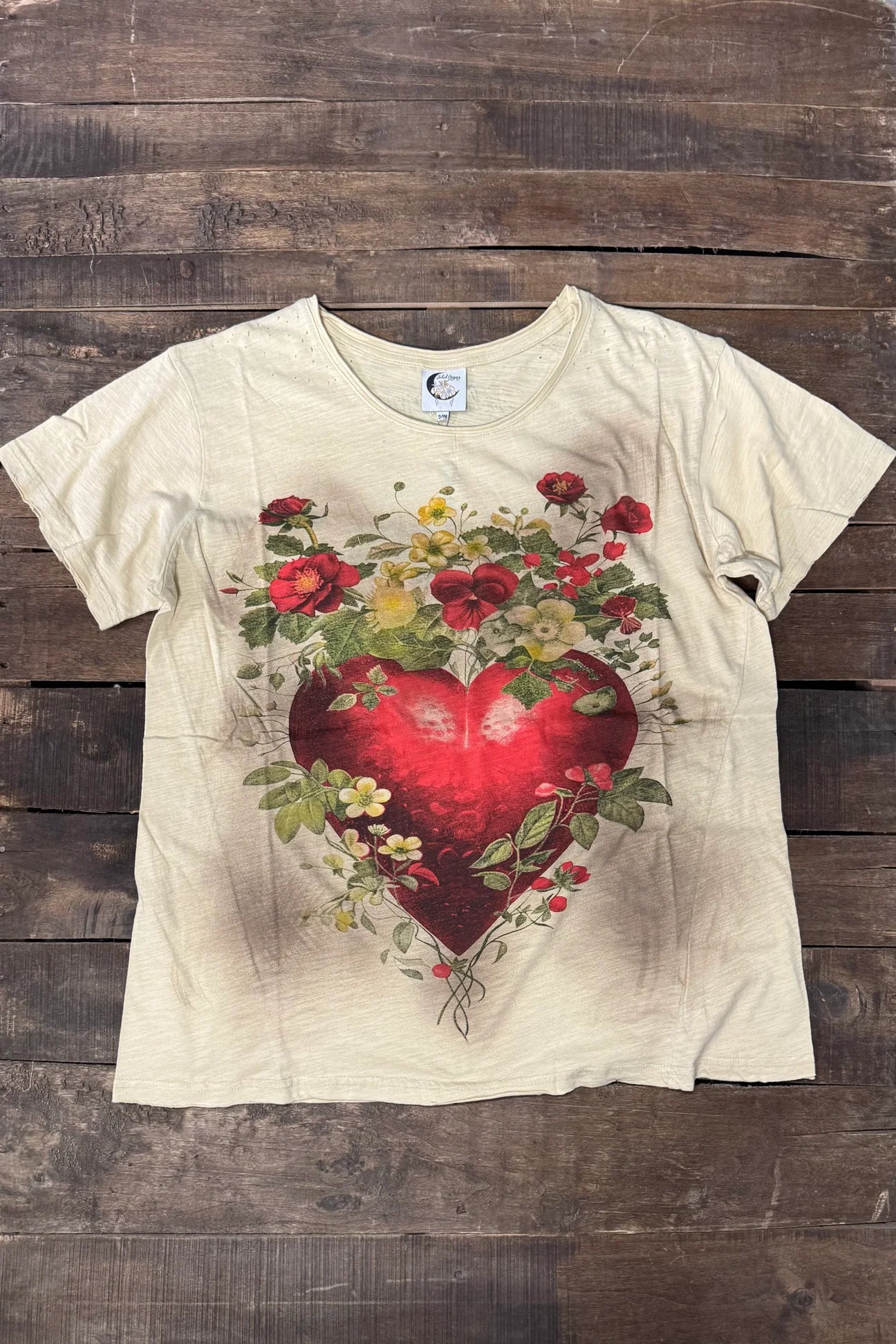 Jaded Gypsy Moon Dance Full Heart Tee