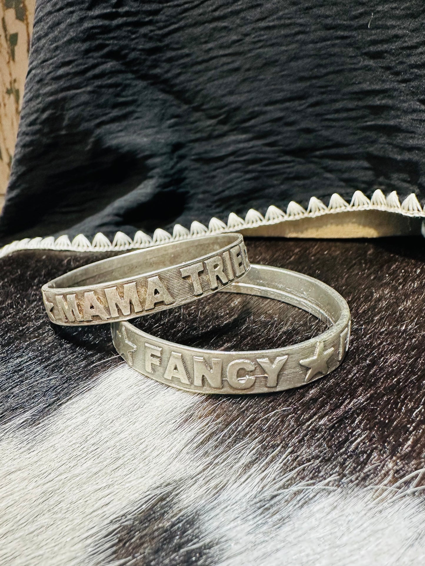 Silver Bangles