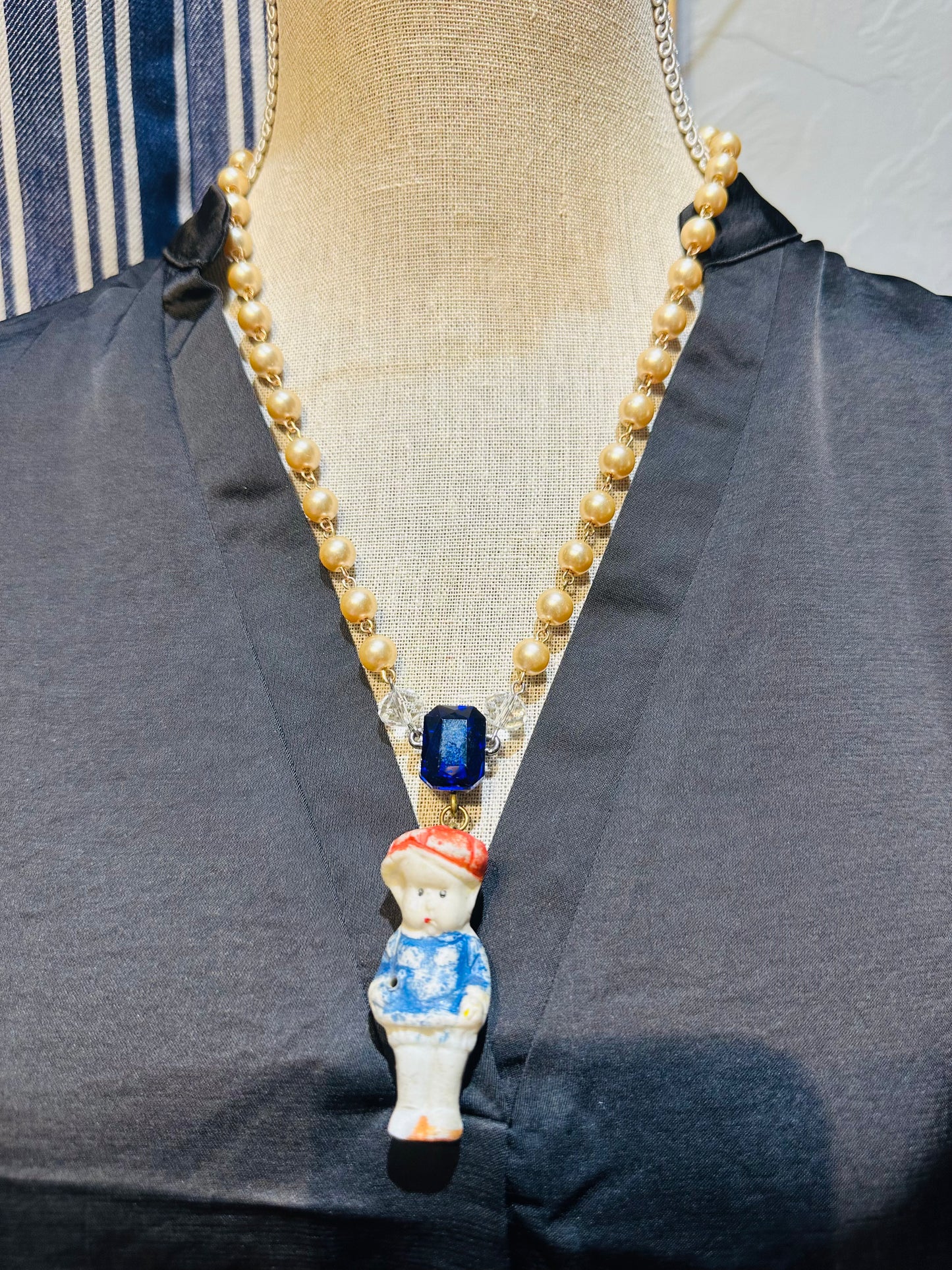 1900's Penny Doll Necklace