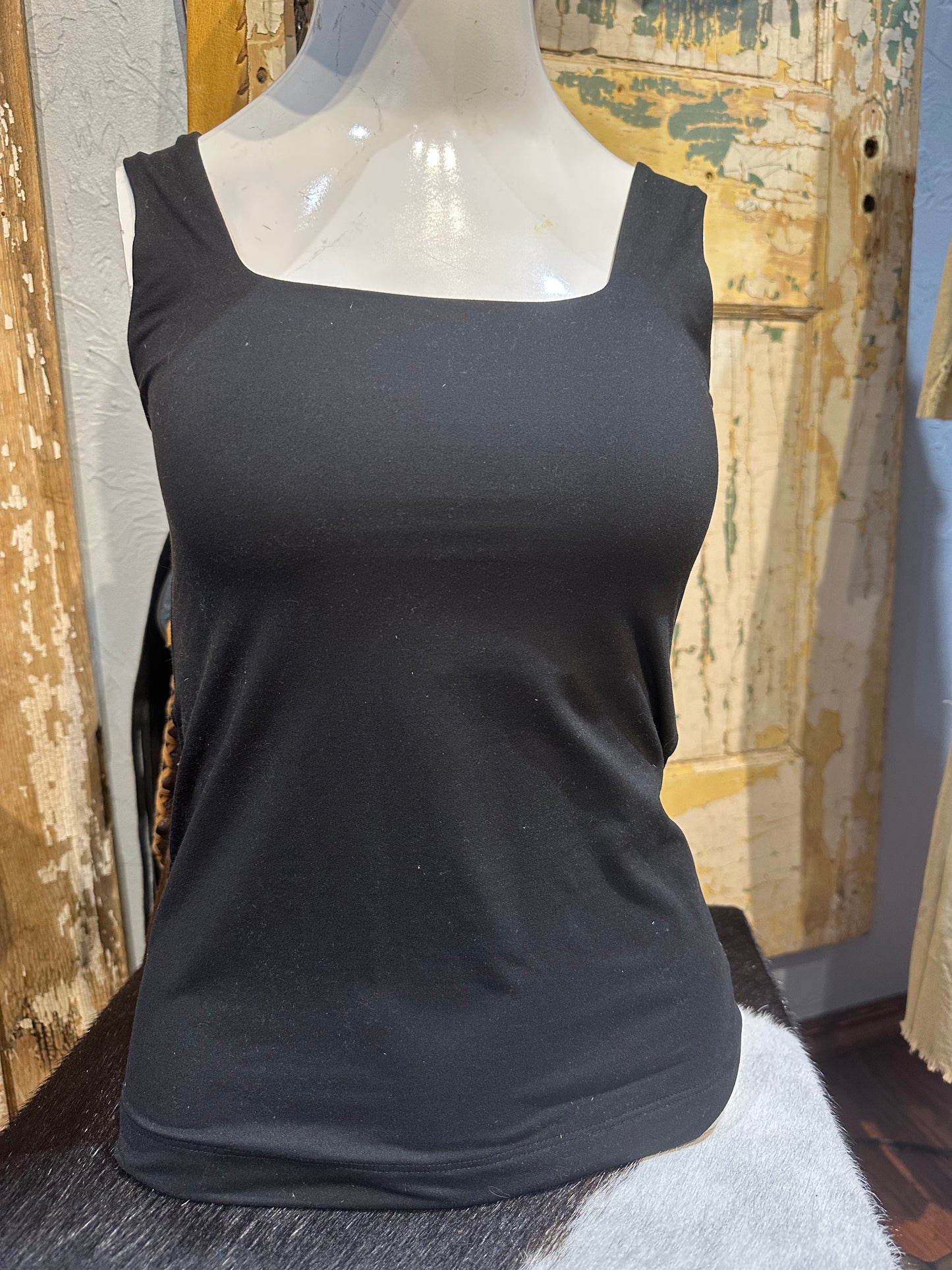 Black Butter Soft Layering Tank