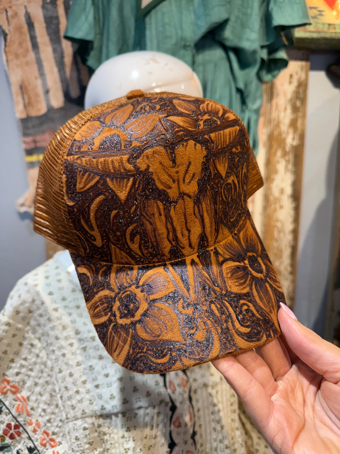 Custom Handmade Trucker Hat