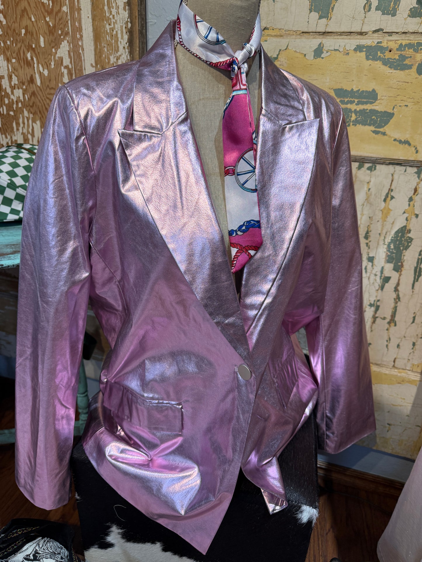 Metallic Pink/Purple Jacket