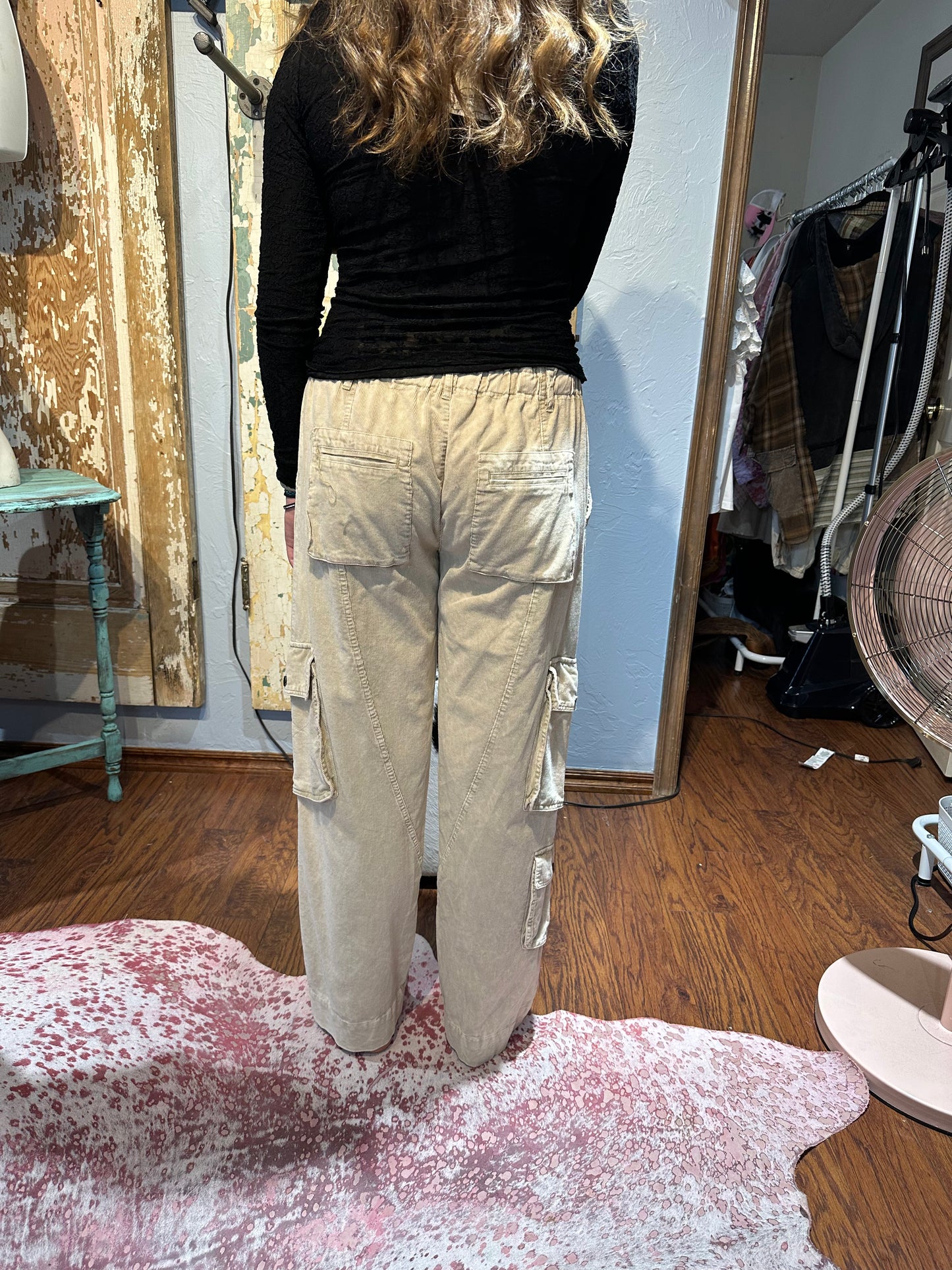 Super Light Corduroy Cargo Pants