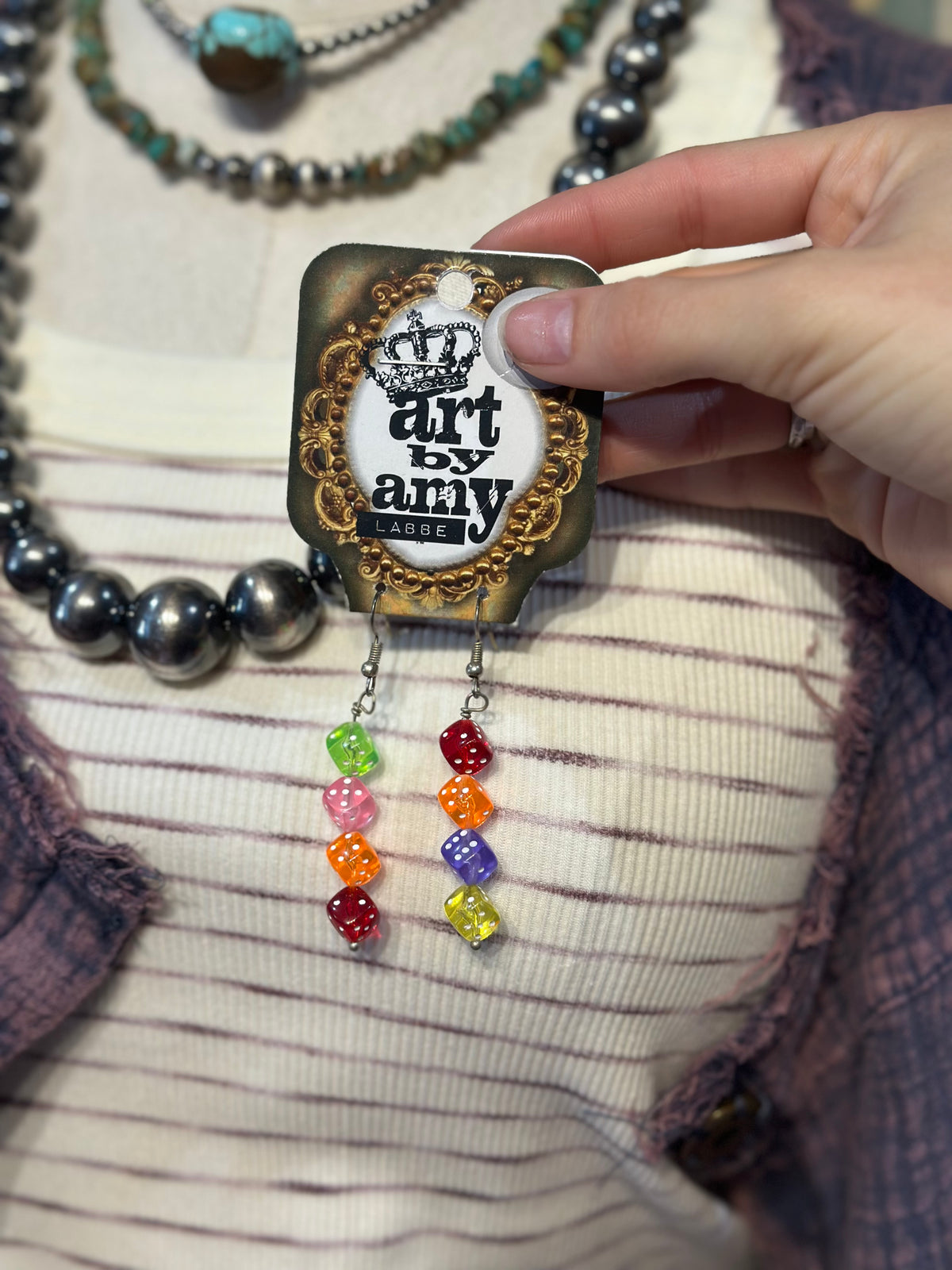 Art by Amy Dice Earrings