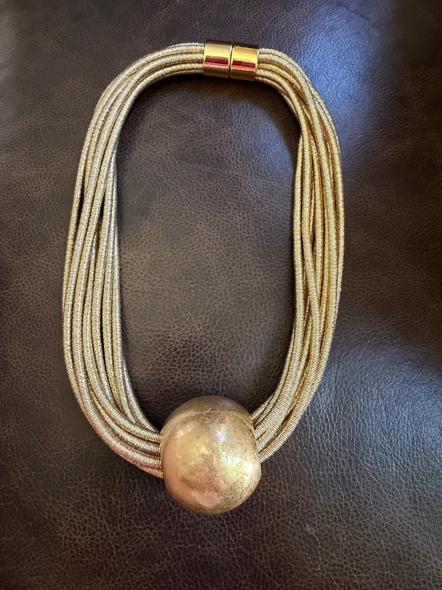 10 Strand Magnetic Closure Necklace
