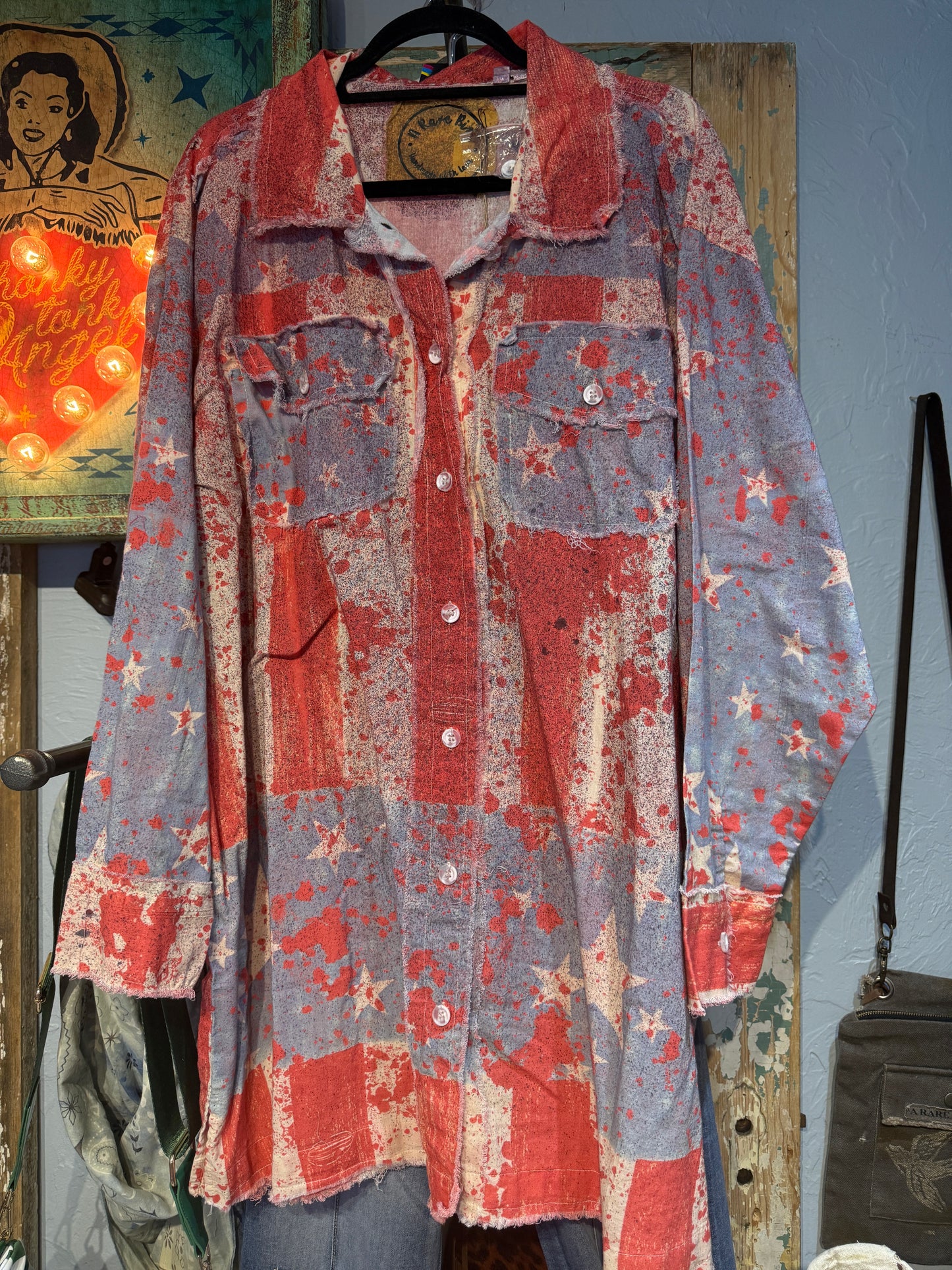 A Rare Bird Faded Glory Tunic / Shacket
