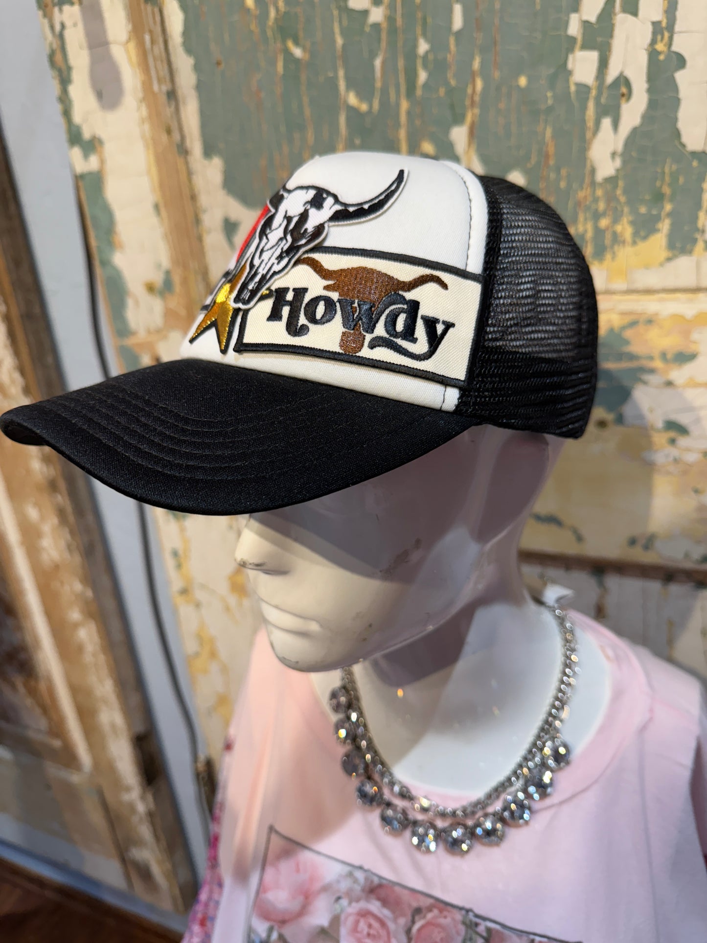 Cowboys Patch Trucker Hat