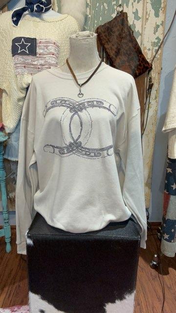 Coco Horseshoe Sweatshirt