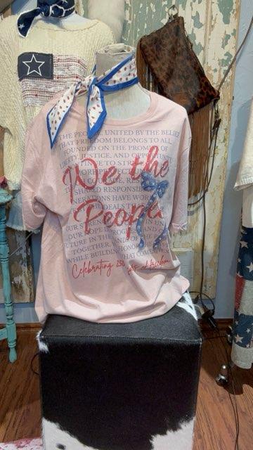 We The People Bling Tee
