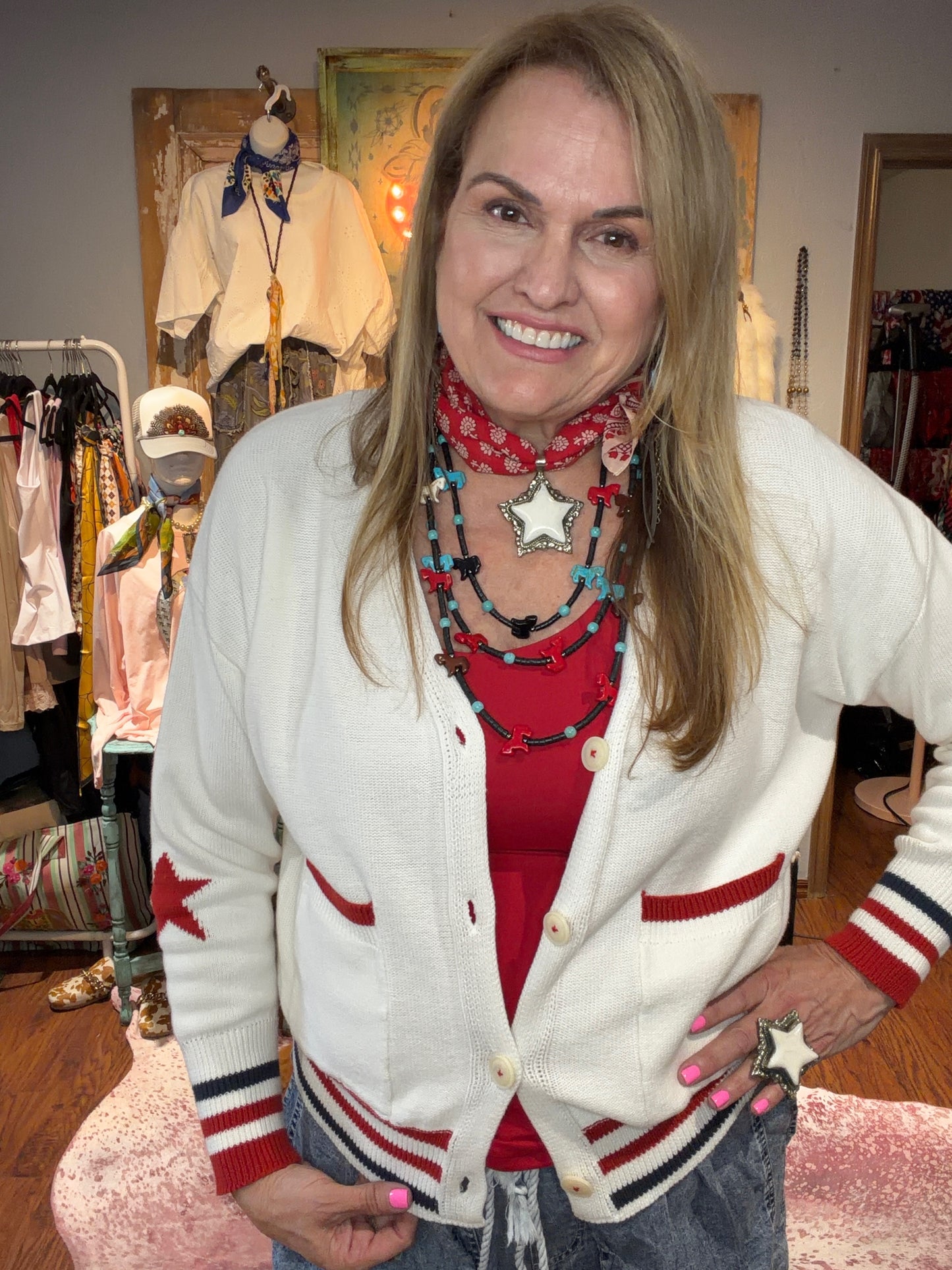 Stars and Stripe Cardigan