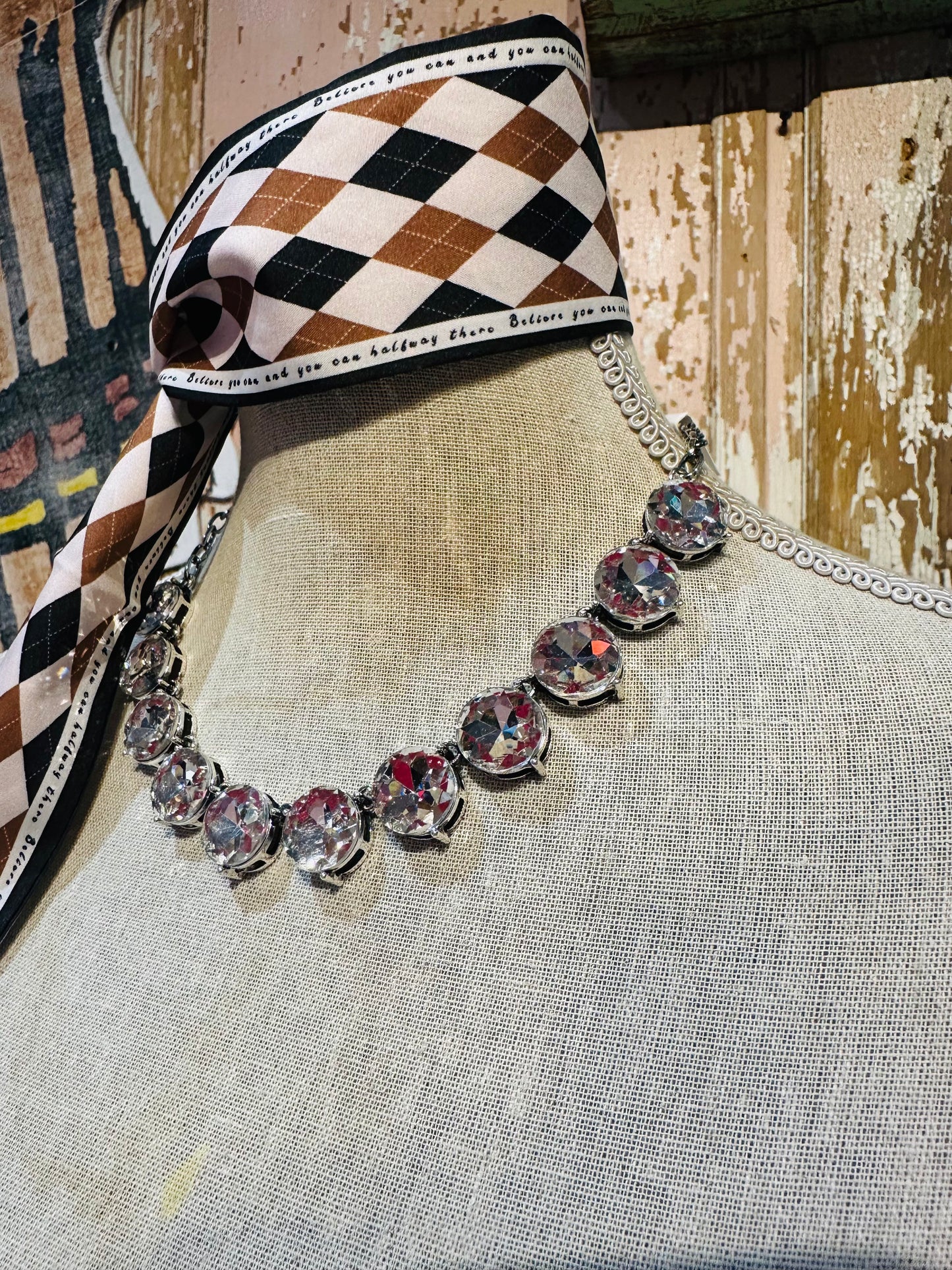 Large Crystal Necklace