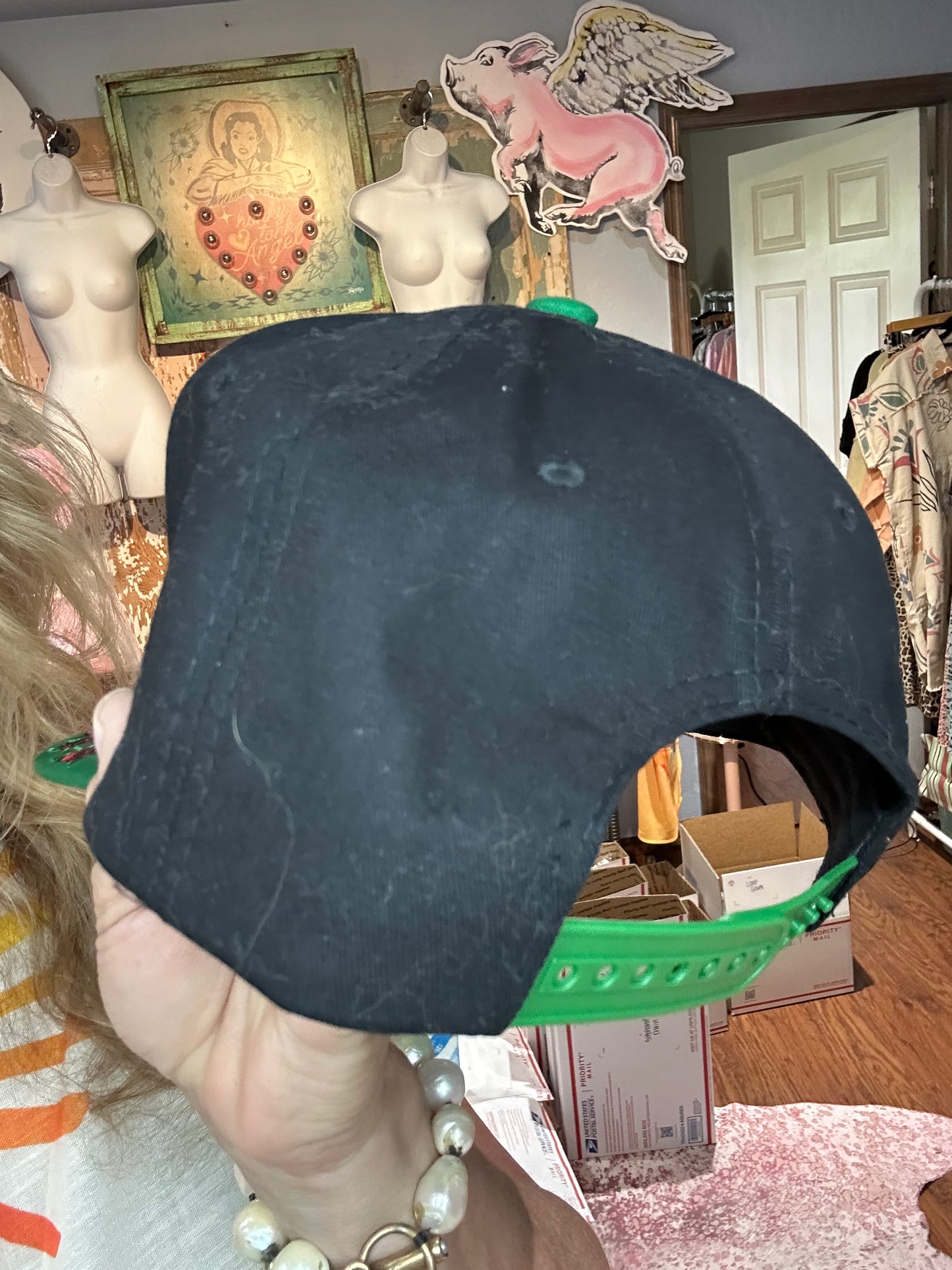 Lady of Guadalupe Red Trucker Hat