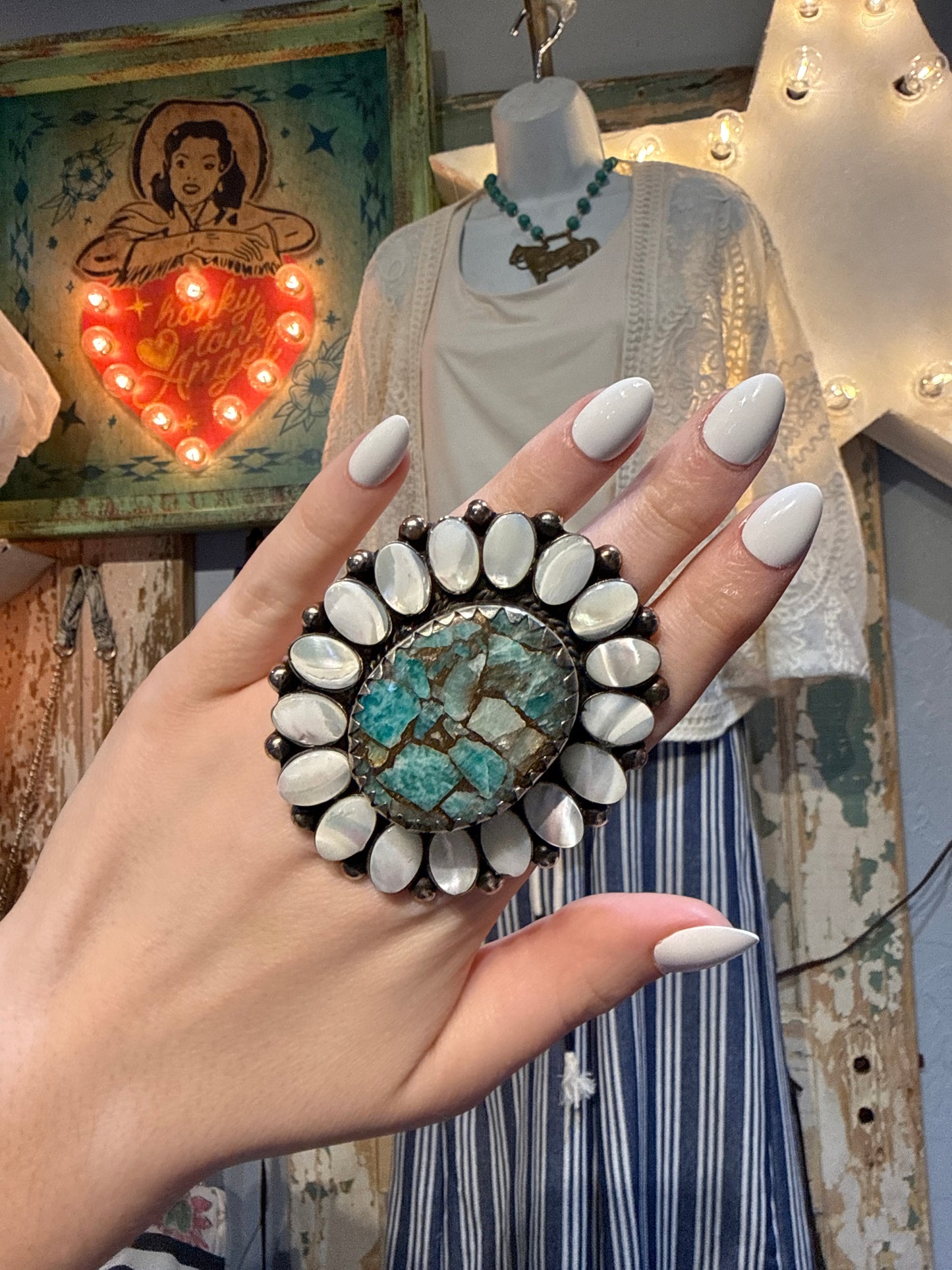 German Silver Ring