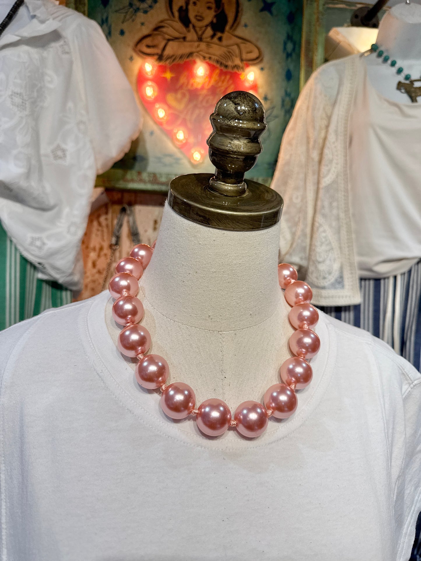 Large Pink Necklace