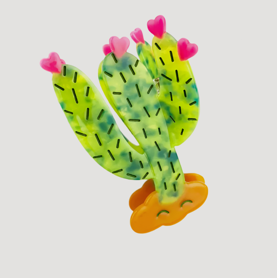 Cactus Hair Clip