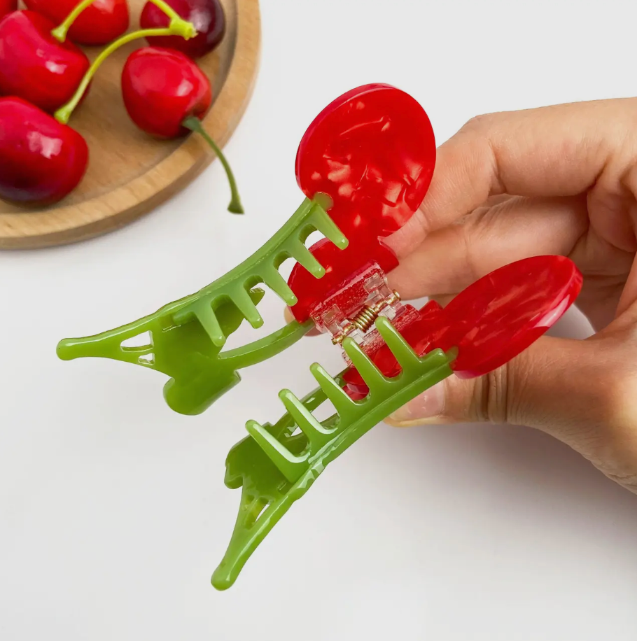Cherry Hair Clip