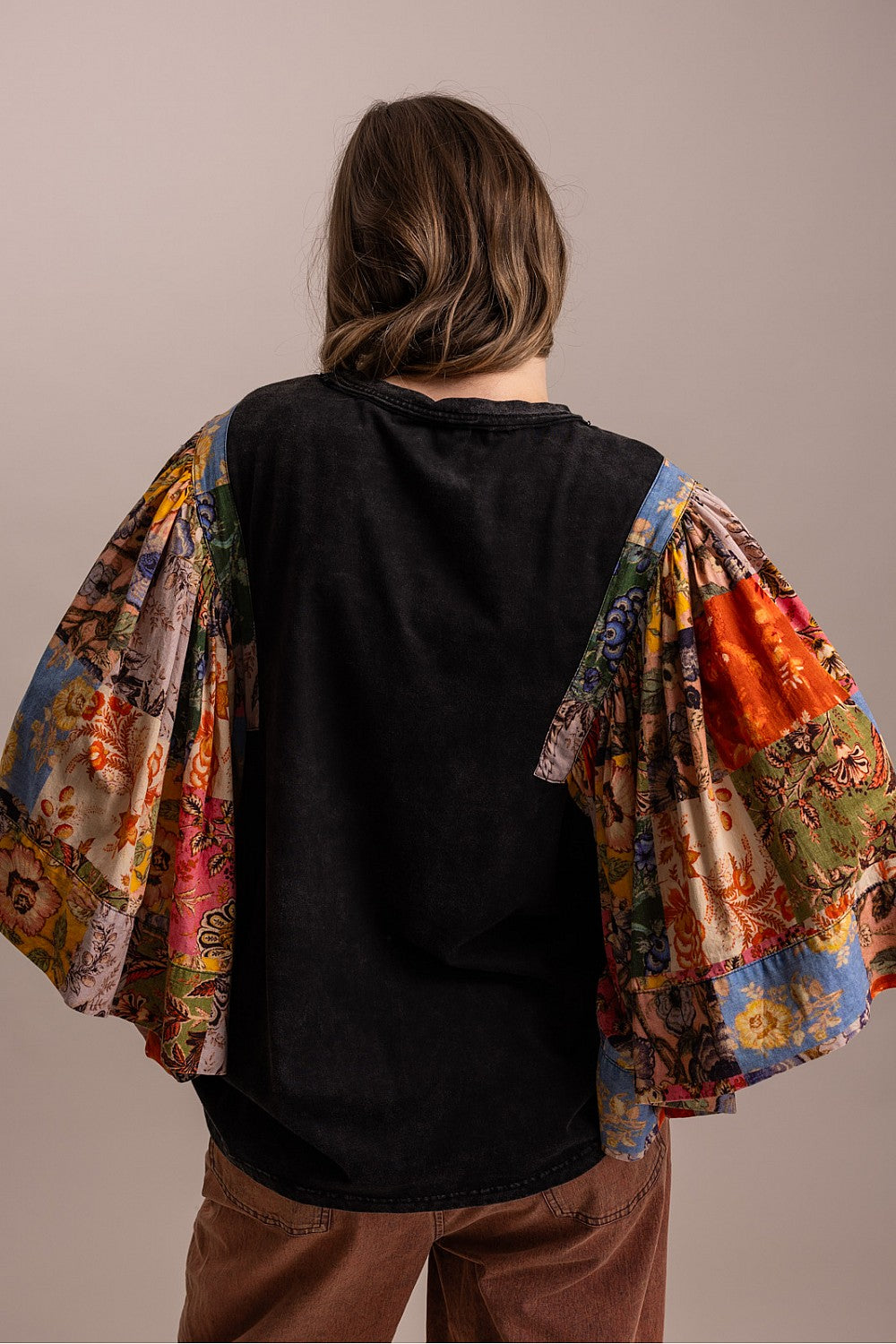 BlueVelvet Courage Dear Heart Graphic Poncho Top