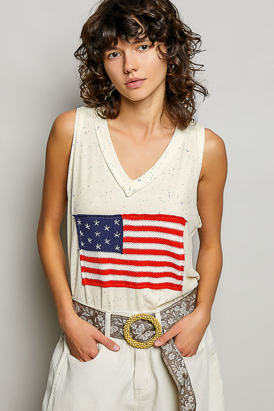 POL Flag Tank Top