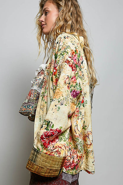 POL Natural Peace Floral Jacket