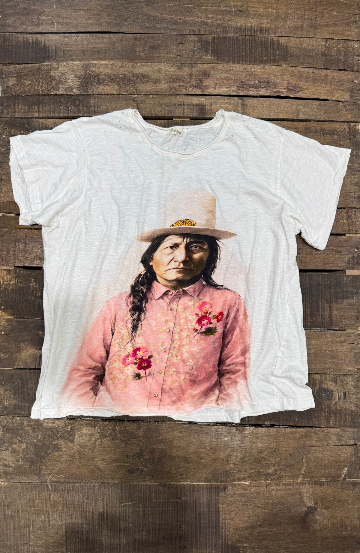 Jaded Gypsy Weathered and Worn Tee - Prairie View