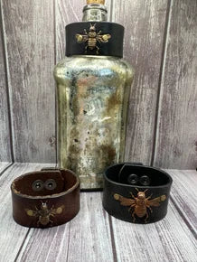 Bronze Bee Cuff