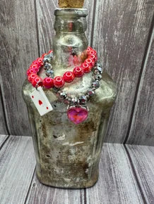 Heart Card Bracelet Set