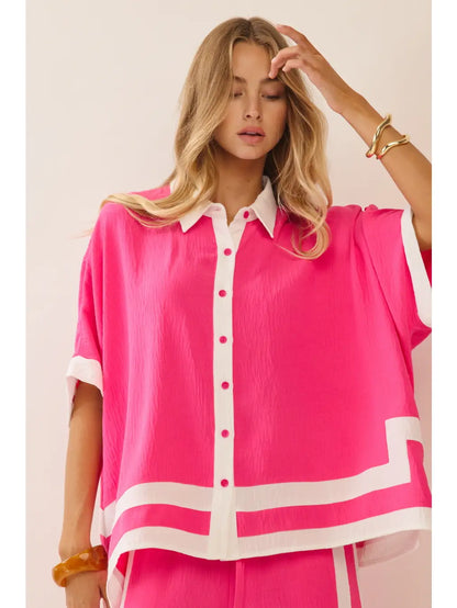 Pink Striped Set