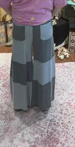 Gray Patch Pants