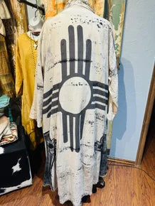Linen Zia Duster