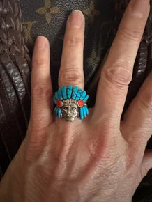 Chief Turquoise Ring