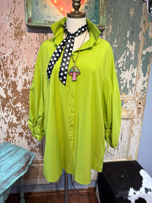 Bright Green Tunic