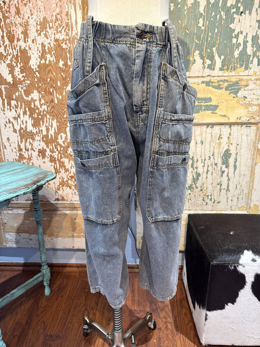 Oli & Hali Cargo Denim Pants