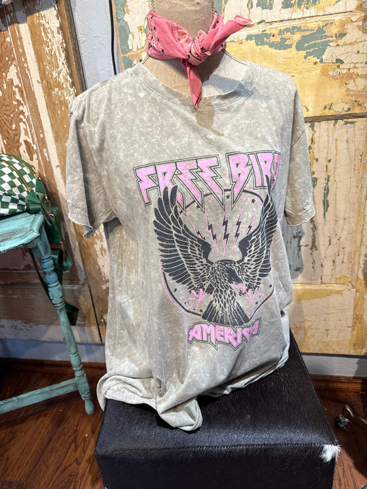 Pink Free Bird Tunic
