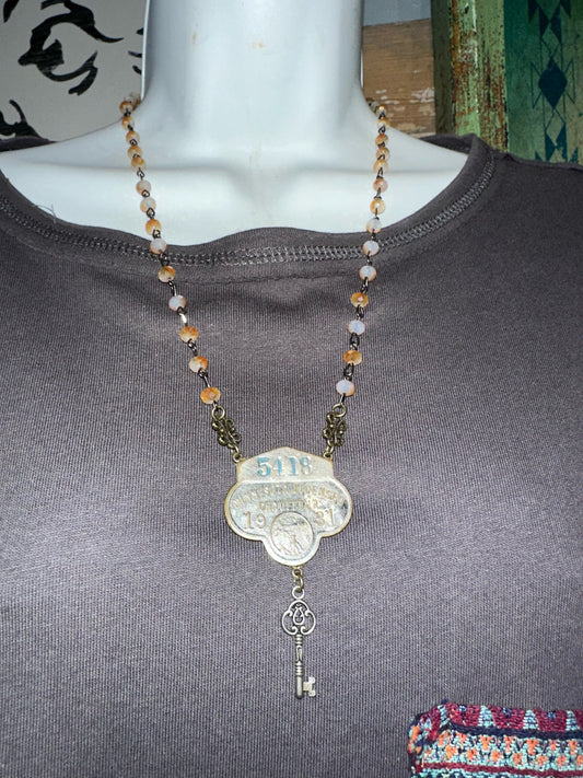 Minnesota 1931 Chauffeur Badge Necklace