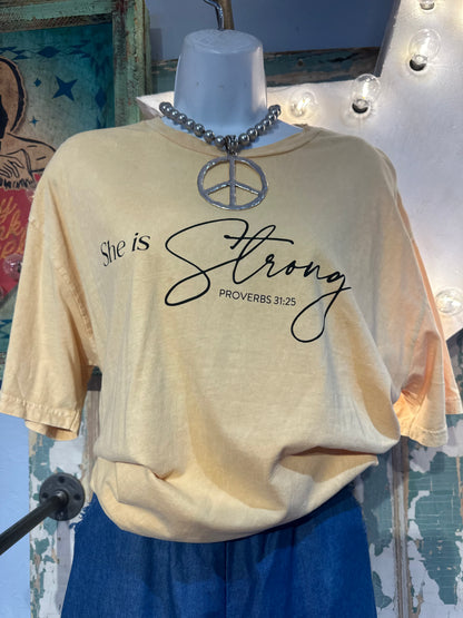 She Is Strong Tee