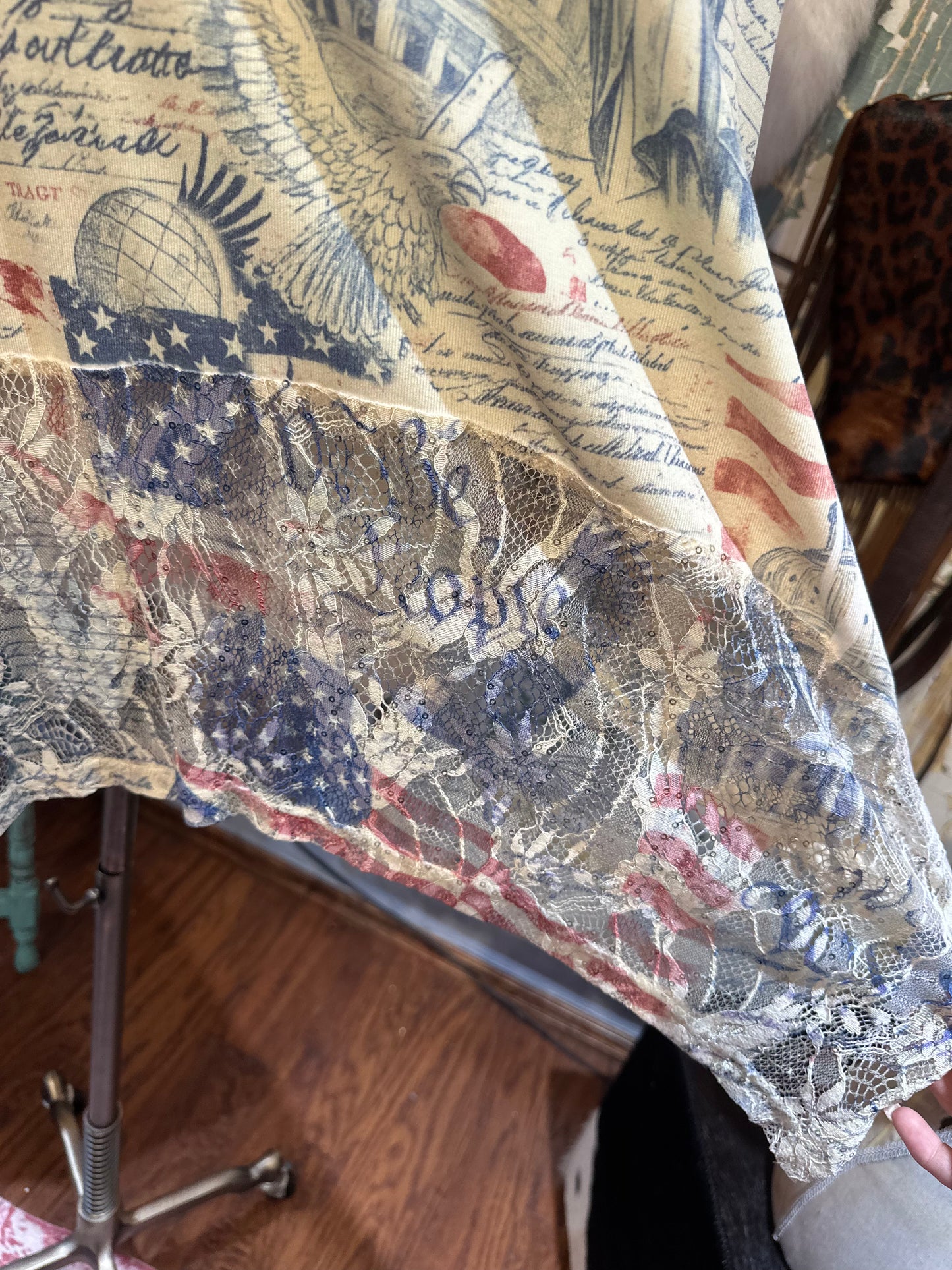 We The People Lace Tank