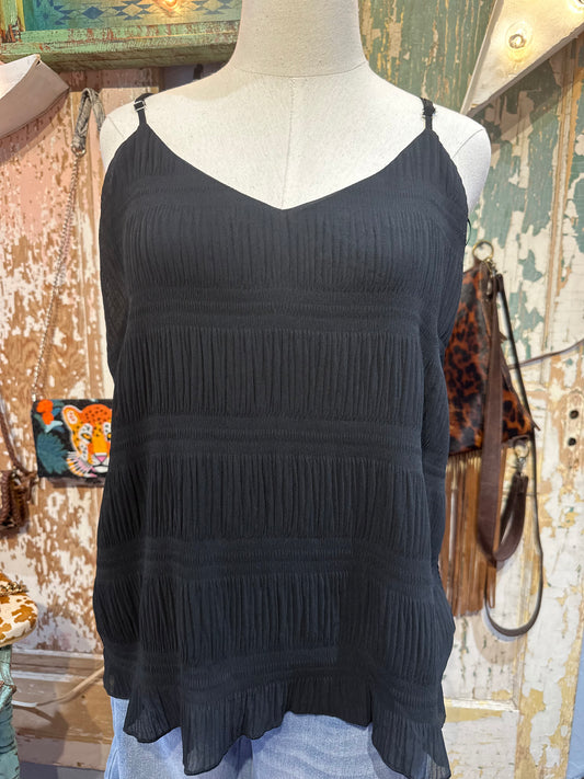 Black Layering Tank