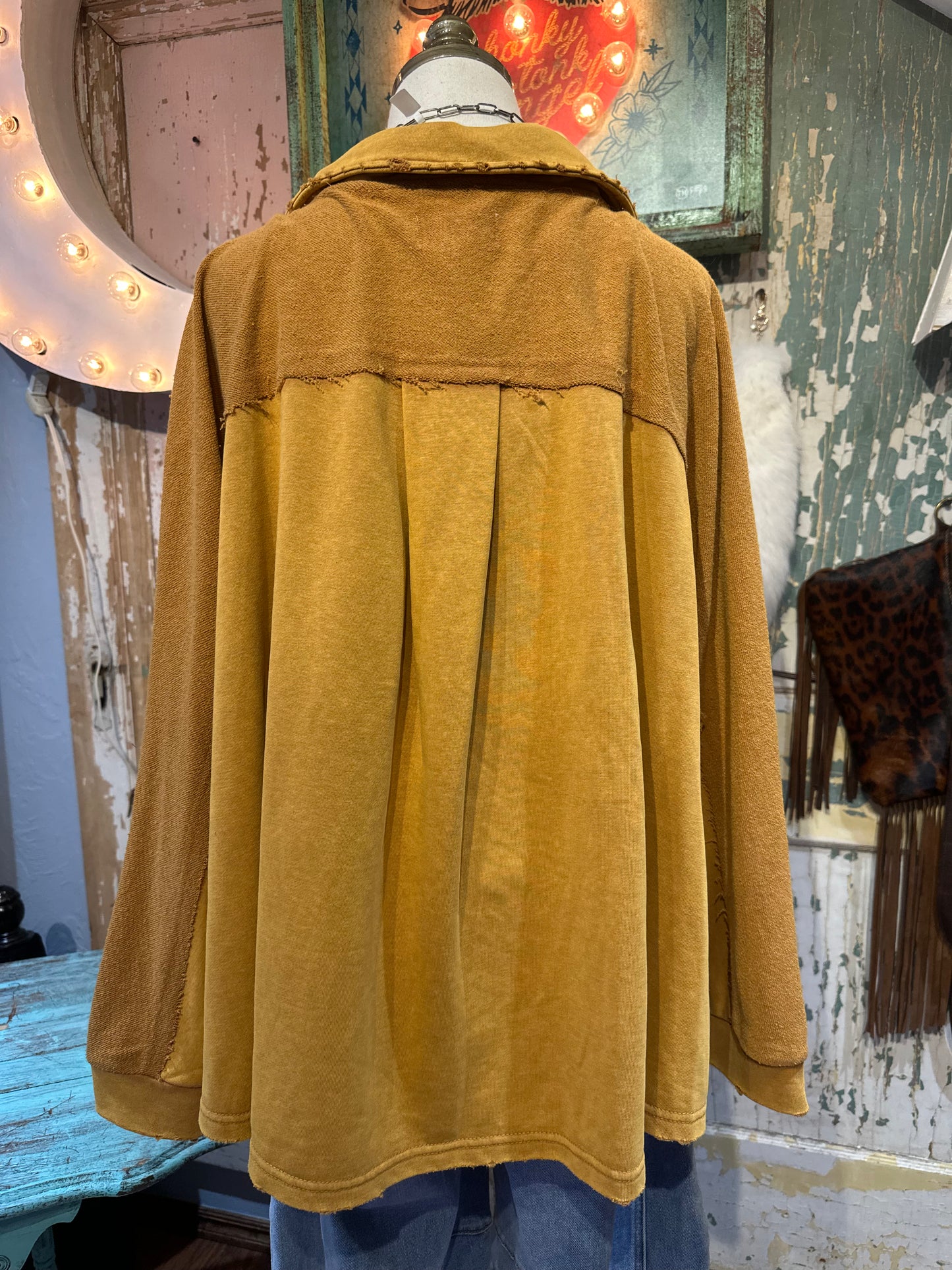 Oli & Hali Mustard Jacket