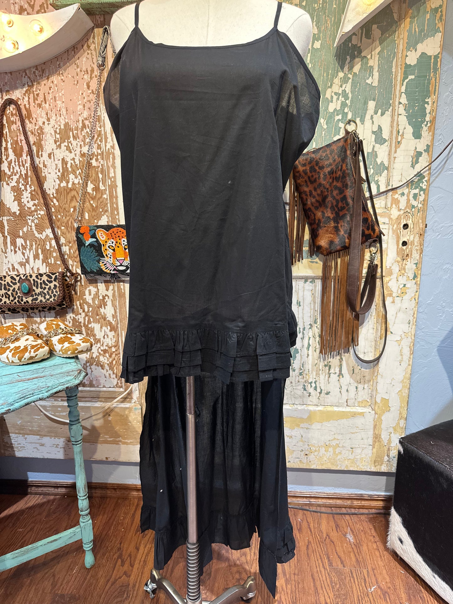 I Love Linen High Low Slip Dress