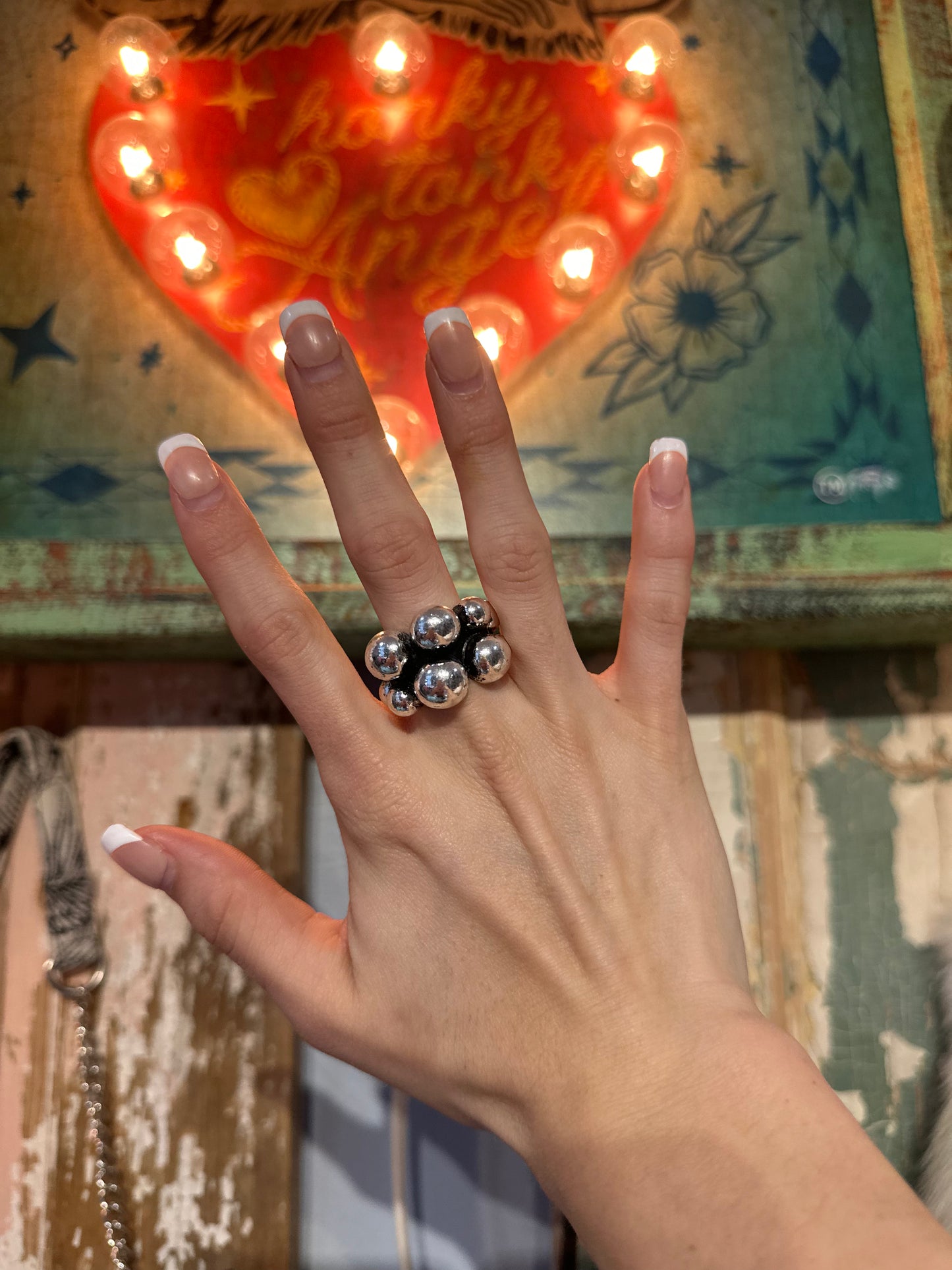 Double Bubble Stretchy Ring
