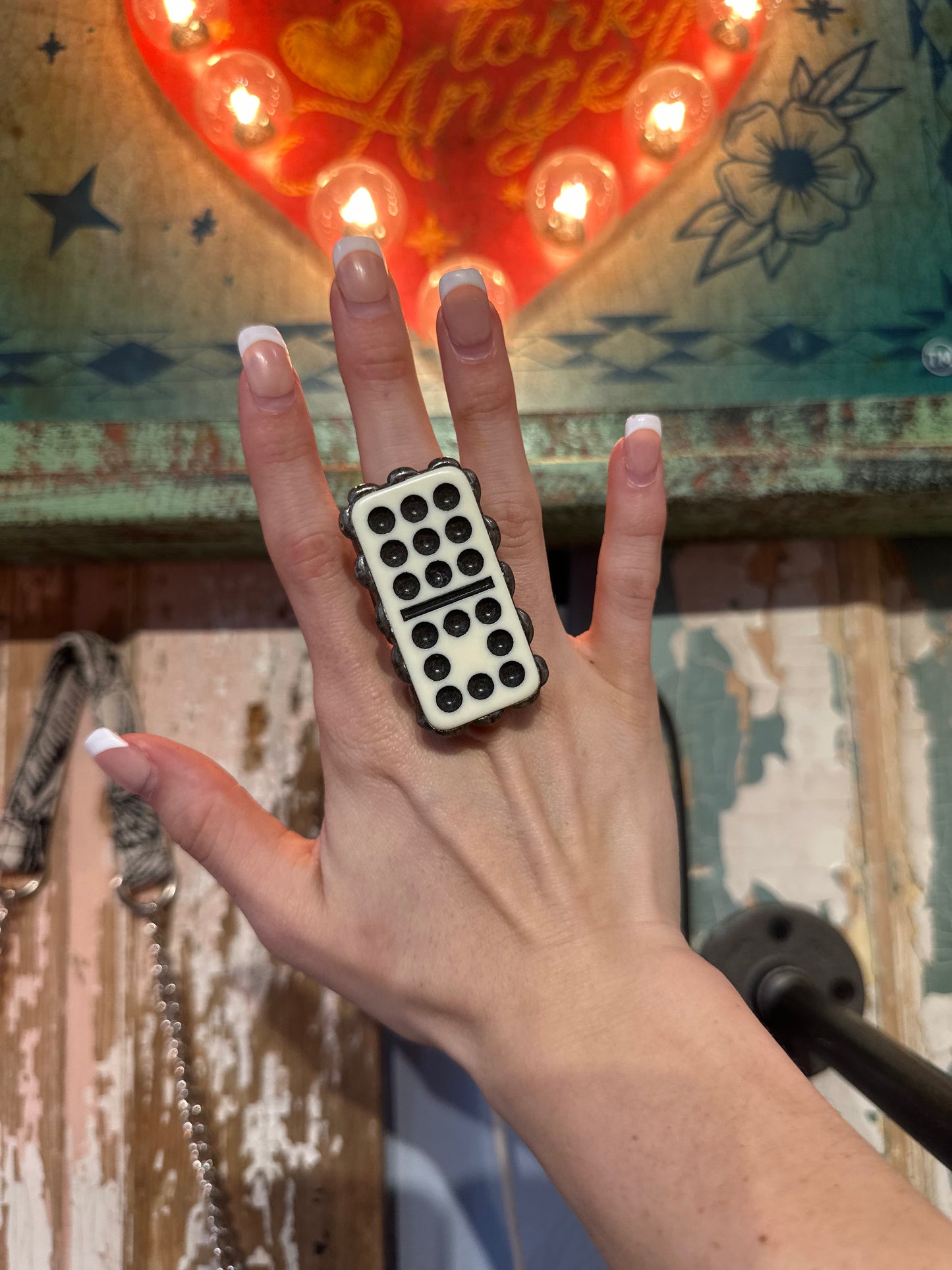 Domino Adjustable Ring